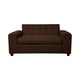 thumbnail image 3 of Sofa Dos Cuerpos Brazo Redondo Lino Chocolate, 3 of 3