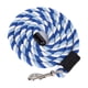 thumbnail image 1 of Accesorio de cabestro de cuerda para caballos, de rápida ejecución, para entrenamiento de cabezada, con riendas, para caballos, de alta resistencia, p Azul Blanco, 1 of 5