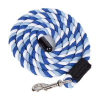 Magideal - Accesorio De Cabestro De Cuerda Para Caballos, De Rápida Ejecución, Para Entrenamiento De Cabezada, Con Riendas, Para Caballos, De Alta Resistencia, P Azul Blanco