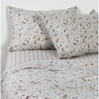 Genérico - Sabanas Ec Cannon 1.5 Plaza 200 Hilos Color Blanco Shadow