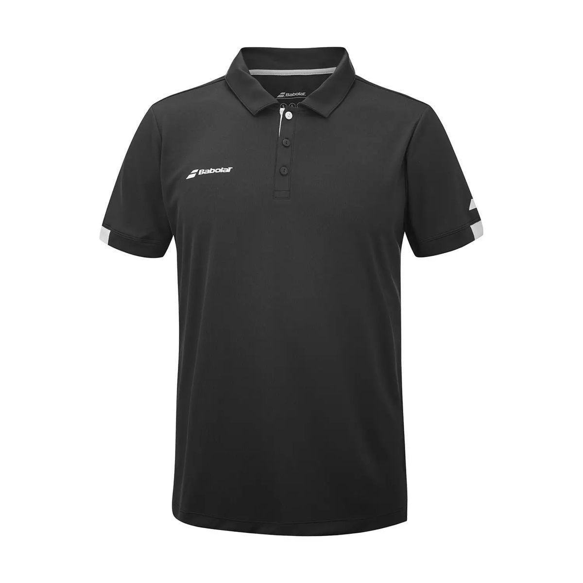 Polera Babolat Play Polo Negra Tenis Padel
