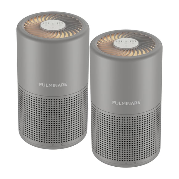 Purificadores de aire FULMINARE H13 HEPA, silenciosos y portátiles con luz nocturna