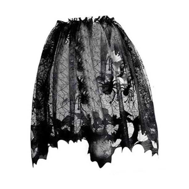 Cubierta De Pantalla De Lámpara De Halloween Con Encaje Para Sala De Estar, Noche De Película De Miedo, Restaurante