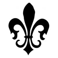 Rienda Libre Graphics - Decomural Fleur De Lis Floral Tile Ws-33470