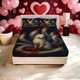 thumbnail image 1 of The Legend of The Nine-Tailed Fox Printed Fitted Sheet Printed Fitted Sheet Soft Fitted Sheet And Two Pillowcases Suitable for All Seasons Ideal for Family Bedr, 1 of 1