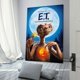 thumbnail image 3 of E.T. el Extraterrestre Cuadro decorativo colgante - Arte de pared - Póster enmarcado - Decoración de pared - Regalos para familia, amigos y aficionados 40*60 cm, 3 of 6