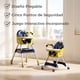 thumbnail image 5 of Silla Comer Bebe Doble Altura Safe Baby Mecedora Reclinable Amarillo/Azul, 5 of 6