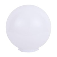 Ioensy - Pantalla De Lámpara De Globo Para Exteriores, Para Farolas, Postes De Techo, 25 Cm (9,84 Pulgadas)