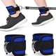 thumbnail image 2 of 1 par de correas de tobillo para ejercicios de retroceso con máquina de cable, glúteos y parte inferior del cuerpo. Correas ajustables para piernas con acolchado de neopreno., 2 of 5