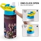 thumbnail image 4 of Modern Family Botella de Agua con Tapa Pop Top de Un Toque, Acero Inoxidable, a Prueba de Fugas, para Deportes, Botella Infantil azul 12 oz, 4 of 6