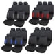 thumbnail image 2 of Funda Cubre Asiento Auto 9 Piezas / 5 Cabeceras Negro-Azul, 2 of 2
