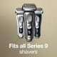 thumbnail image 2 of Braun Shaver Head Replacement Part 94M Silver, Compatible with, 2 of 3