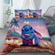thumbnail image 1 of x87 Bed SheetsStitch Duvet Cover Bedding Set,Soft and Comfortable Quilt Cover with Zipper, Large Size Home Bedroom Decor Holiday Gift 3-Piece Bedding Set (1 Duvet Cover + 2 Pillow Shams) nj87, 1 of 5