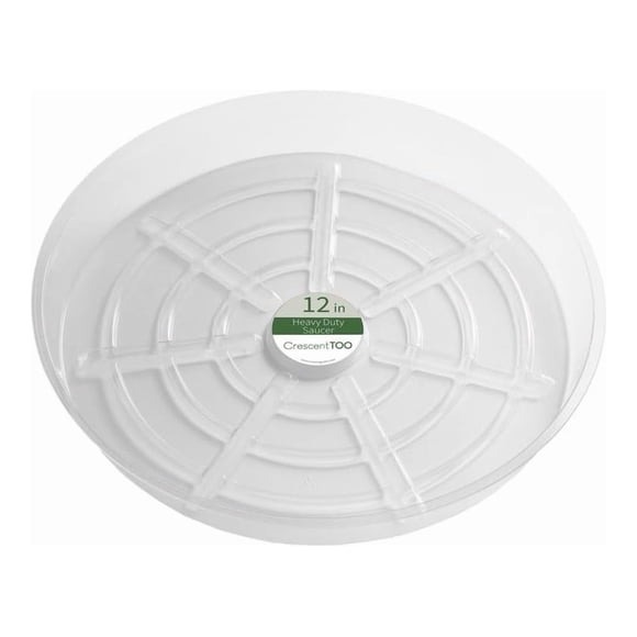 Plato para maceta de plástico de 12" Crescent Too