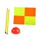 thumbnail image 3 of Bandera De Esquina De Fútbol, Postes De Agilidad De Fútbol, Bandera Deportiva De Entrenamiento Para Adultos Para Juegos, 2 Uds., Base Roja, 3 of 3