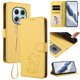 thumbnail image 2 of Funda Billetera con Espacio para Fotos para Xiaomi Redmi Note 15 4G/5G, Amarillo, 2 of 6