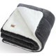 thumbnail image 1 of Manta UGG Nita, cálida, reversible, gruesa, 50 x 70 cm, 1 of 8