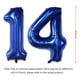 thumbnail image 2 of Globos numéricos EBAIJQUO azul marino 14 para fiesta de cumpleaños, 2 of 7