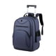 thumbnail image 3 of Mochila para ordenador portátil con ruedas, maletín con ruedas para ordenador portátil, bolso de cabina de negocios con ruedas para mujeres y hombres Azul, 3 of 5