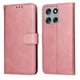 thumbnail image 1 of Funda Billetera para Motorola Moto G56 con Porta Tarjetas y Soporte Ajustable Rosa, 1 of 6