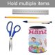 thumbnail image 5 of Amor Diana-theme Cylinder Pen Holder Pencil Organizer with Flannel Lining PVC Leather Material Cardboard Base for study work 10*8CM, 5 of 6