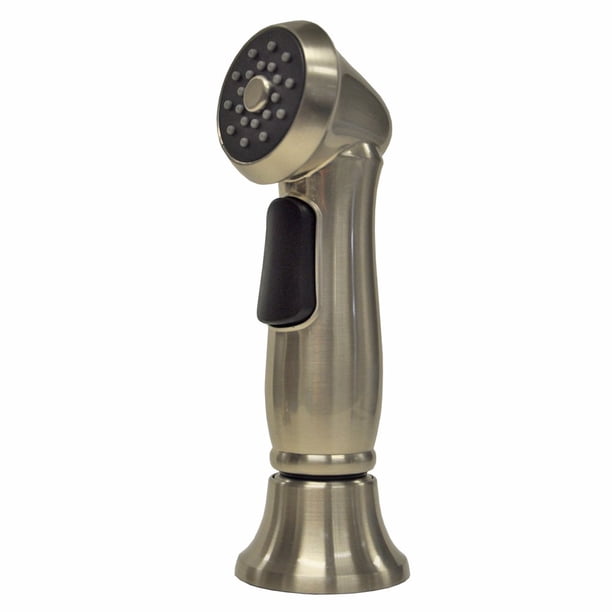 Danco 10337 Pulverizador Lateral Universal Premium para Fregadero de Cocina, Níquel Cepillado