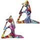 thumbnail image 2 of 2 Uds Yoga Pose Chica Figura Resina Estatuas Yoga Estudio Esculturas Figuritas, 2 of 3