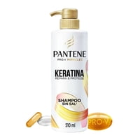 Shampoo Sin Sal Con Keratina Pro Vitamina B5 510 Ml Pantene