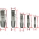thumbnail image 5 of Juego de 5 machos de roscar NPT para tuberías, brocas de acero de alta velocidad para limpiar o reenroscar roscas dañadas o atascadas, tamaños de 1/8", 1/4", 3/8", 1/2" y 3/4"., 5 of 6