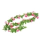 thumbnail image 2 of 2x Flor De Rosa De Seda Artificial Hoja De Vid De Hiedra Colgante Decoración De Boda Rosa Oscuro, 2 of 3