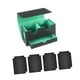 thumbnail image 3 of Caja Para Baraja De Cartas, Funda Protectora De Piel Sintética Con Cajón, Interior, Color Verde, 3 of 5