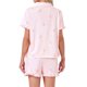 thumbnail image 3 of Conjunto de Descanso para Mujer INSPIRE CHIC Estampado de Fresas Volantes Fruncidos Patrón Lindo Botones Manga Corta Conjunto de Pijama con Pantalones Cortos M Beige, 3 of 6
