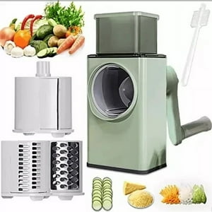 Leonimport - Picador Cortador Rebanador 3 En 1 Verduras Multifuncional