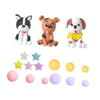 Bothyi - Estatua De Perro Para Decorar Tartas En Miniatura, Ideal Para Proyectos De Arte De Cumpleaños De Niños Y Niñas.