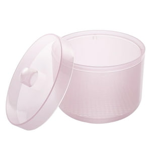 Genérico - Caja De Limpieza De Herramientas Para Decoración De Uñas, Cuenco De Remojo Portátil Profesional Multiusos Rosa
