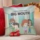 thumbnail image 4 of Big Mouth Fundas de almohada de terciopelo con tema, regalos de funda de almohada, decoración para el hogar, cojín de lanzar, regalo de cumpleaños para fans y parejas.30*30cm., 4 of 6