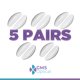 thumbnail image 5 of Almohadillas nasales GMS Optical, 1,3 mm, ultrafinas, 18 mm, 5 pares, 5 of 7
