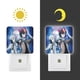 thumbnail image 3 of Bungou Stray Dogs Luz nocturna LED con sensor de anochecer a amanecer para dormitorio, baño, pasillo, escaleras - Lámpara LED nocturna de enchufe, 0.5W - 1 pieza, 3 of 6