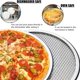thumbnail image 4 of 5 paquetes de sartén de aluminio para pizza con agujeros, pantalla de hornear/pizza de 38cm de grado comercial para sartén de pizza para horno, bandeja para pizza para restaurante en casa, 4 of 7