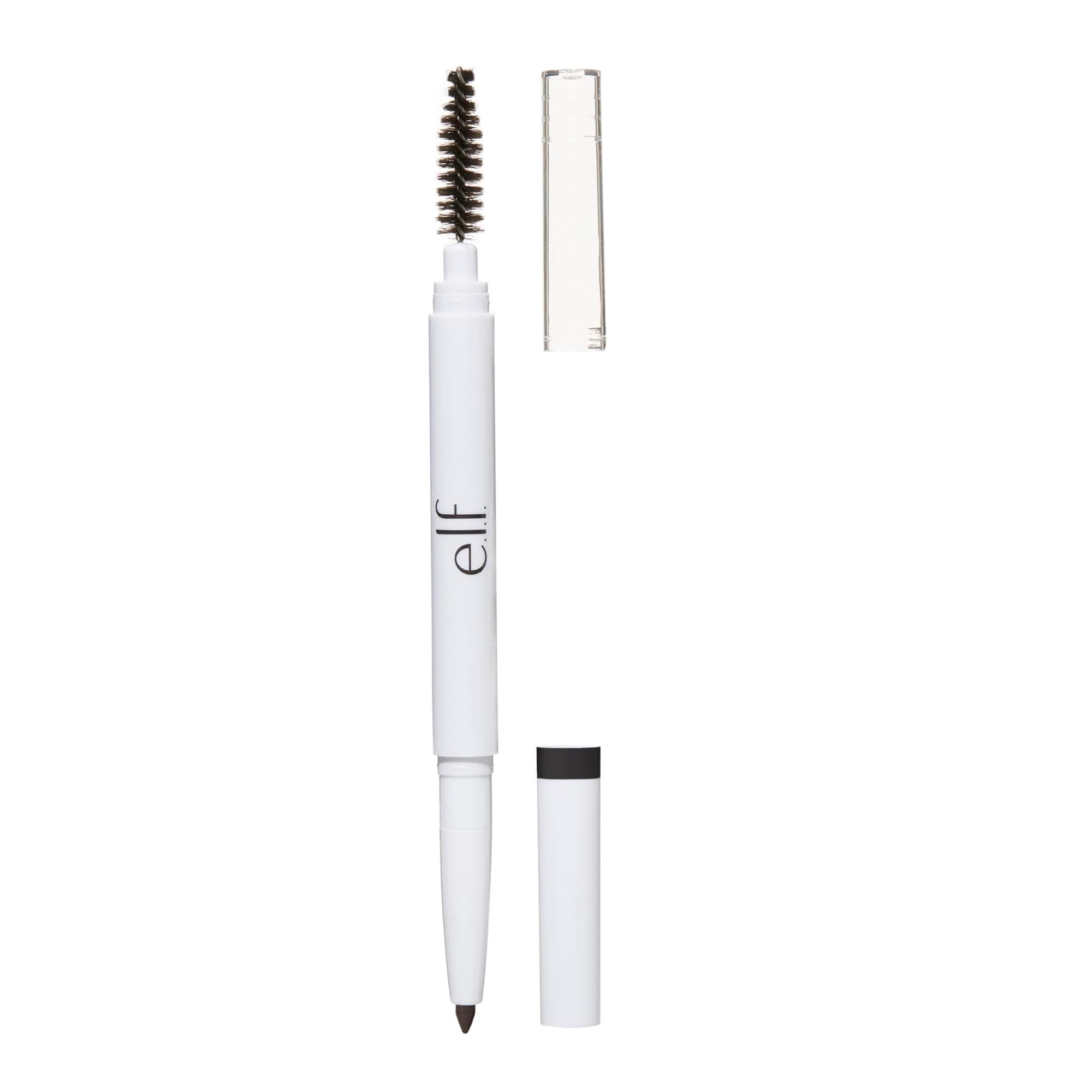 Lápiz Para Cejas E.l.f. Instant Lift De Doble Cara, Color Marrón Oscuro
