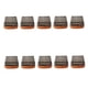 thumbnail image 1 of 10 Anillos Fijos Para Aparejos De Pesca Resistentes Para Cañas De Pescar Con Señuelos, Cañas De Pescar En El Mar Y Cañas De Pescar En Roca, 3,2 Cm X 2,6 Cm, 1 of 3