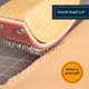 thumbnail image 5 of Raspador de Cuero Weaver Leather Supply de 20 cm con mango de madera, 5 of 6