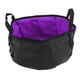 thumbnail image 2 of 8L Camping Senderismo Lavabo Plegable Cubo Viaje Bolsa De Almacenamiento De Agua Púrpura, 2 of 5