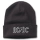 thumbnail image 1 of Gorro AC/DC Cuffed Knit Black, 1 of 2