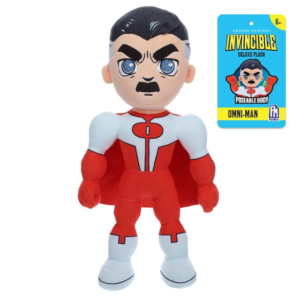 Peluche PhatMojo Omni-Man Invincible Deluxe Posable de 33 cm
