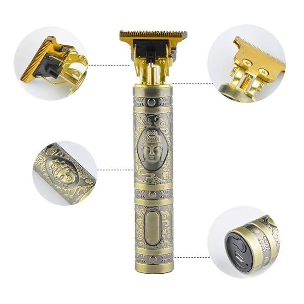 Tecnofonia - Patillera Profecional De Cuchillas Ajustable Color Dorado