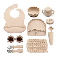 Bebesit - Set Alimentación Summer Silicona Beige