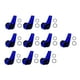 thumbnail image 4 of 10x Anzuelos De Pesca Keeper Hook Keeper Para Señuelos Mini Caña De Pescar Hook Keepers Azul, 4 of 4