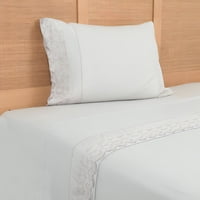 Juego De Sábanas Polar Lisa 2.5 Plazas / Gris– Mashini