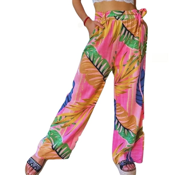 Pantalón Mujer Fashion Palazzo Diseños 070